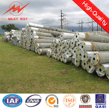Qualified Telegraph Steel Pole Seven Sections Pipes